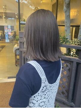 アヴァンス 北花田店(AVANCE) 【#オリーブベージュ】×透明感カラー