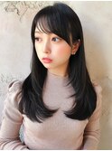 王道ヘアのレイヤーカット