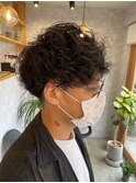スパイラルパーマ