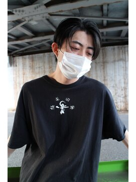 ジャコ ヘアー(jako HAIR) 【jako/自由が丘】メンズ束感ショート/センター分け