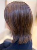 20代30代40代ナチュラルハイライトアッシュブラウン立体感