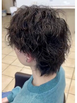 ディータ(Dita) 大人波打ちツイスパウルフパーマin大宮メンズカットパーマ美容室