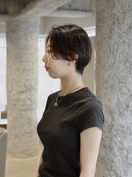 ネロ フタコタマガワ(NERO FUTAKOTAMAGAWA) 【林宏幸】大人ショート、ハンサムショート、黒髪ショート 黒髪