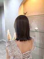 カラークチュール(Color Couture)&nbsp;デザインカラー/レイヤーカット/オリーブベージュ/ウエットヘア