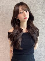 ロンド アンブル 四条烏丸(Lond ambre)&nbsp;【五島巨幹】 韓国/くびれヘア/前髪カット/髪質改善/グレージュ