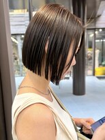 ミィ 表参道(mee.) 黒髪/ボブウルフ/ネビージュ/小顔/ワンレン/髪質改善/前髪