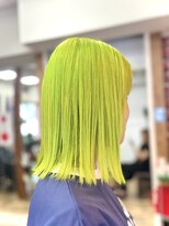 イエローコーン 横浜店(YELLOW CORN)&nbsp;ネオン【ダブルカラー/ハイトーン/派手髪/原色カラー】
