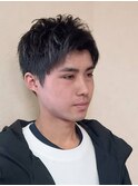 ツーブロック ショートスタイル