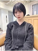 韓国/前髪/縮毛矯正/レイヤー/ショートボブ/ボブ