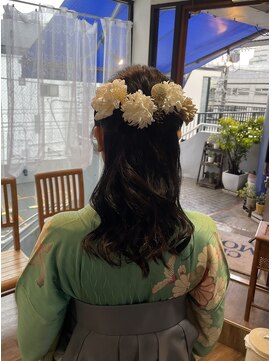 クロード モネ 吉祥寺店(Claude MONET) 【木賀　絵莉子】ヘアセット・着付け