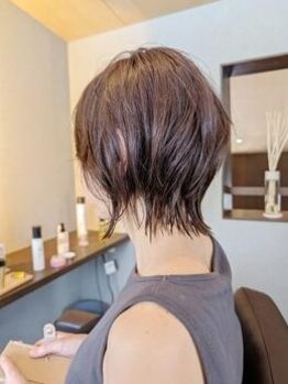ラフト(RafT)の写真/【ショート/ボブ特化◎】クセを活かして本当に似合うショートスタイルへ！「なりたい」をカタチに♪