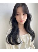 韓国ヘアお顔まわりカット レイヤースタイル @mayu_kiku