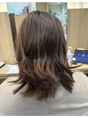 ダメージレスな縮毛矯正スタイル