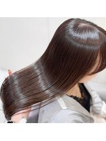 ハピネス 河原町店(Happiness)&nbsp;四条河原町 ブリーチなしカラー ショコラベージュ