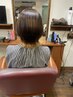 【気になる白髪、サッと自然にカバー】白髪染め　リタッチカラー