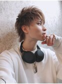ショートウルフ<men's cut >