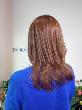 ポンテ 那珂川店(ponte) 髪質改善カラー
