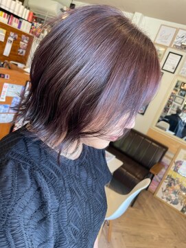 ヘア メイク ココ(hair make coco) 艶×ボルドーカラー(*^^*)