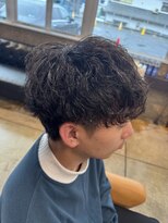 クレップスヘアーヒマワリ(CRE'PS HAIR HIMAWARI)&nbsp;メンズ　シャドウパーマ