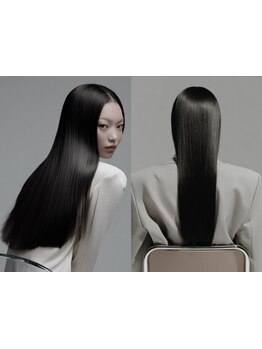 韓国でも話題のケラチントリートメント取扱い店◎ダメージを受けた髪も、毛先まで潤う美艶ヘアに。