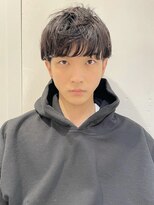 レトン 銀座(leton)&nbsp;刈り上げセンターパート/ツーブロック/ハッシュカット/黒髪/銀座