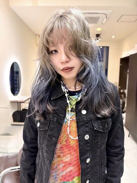シオ ヘアー デザイン(Sio. hair design) ハイトーンデザインカラー×レイヤーカット