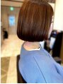アグ ヘアー クレール 延時店(Agu hair Clair)&nbsp;首元をキレイに見せるぱつっとボブ