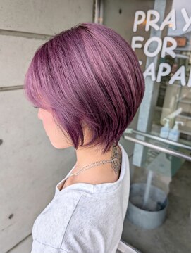 ファースト(FIRST) ピンクラベンダー/ラベンダーカラー/ブリーチ/ダブルカラー