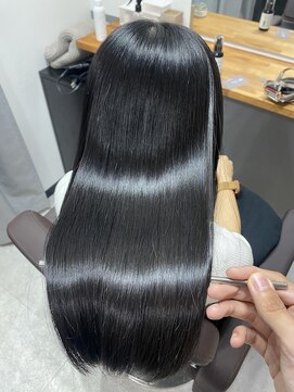 ライア 吉祥寺南口店(laia) ブルーブラック×laia髪質改善【髪質改善 laia 吉祥寺 美容室】