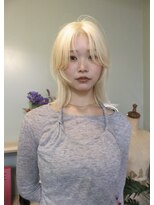 ゾーイダイミョウ(ZOEY daimyo)&nbsp;ホワイトブロンド レイヤーカット 大名