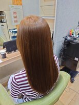 ブロッサム 東中野店&nbsp;20代30代透明感グレージュ×重軽ロングカット小顔ヘア