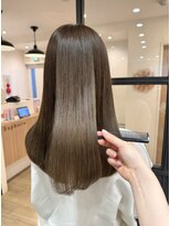 ユーフォリア 青山(Euphoria) シアーベージュ/透明感カラー/艶髪/髪質改善ストレート