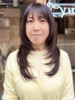 ユアナ(Yuana)&nbsp;塚本で叶う髪質改善！白髪ぼかし×艶レイヤーカットで上品美髪に