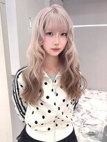 ジェム(GEM) 名古屋ブリーチ/ホワイトベージュ/デザインカラー