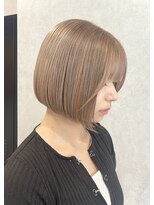 イースブルー 高松店(Y’s Blue)&nbsp;◎お客様スタイル◎ミルクティーボブ