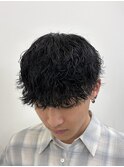 シャドウパーマニュアンスパーマ緩めパーマブリーチパーマ