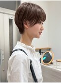 57. ハンサムショート/大人ショートヘア/デザインカラー