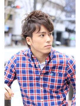 プランツヘアー 好感度　モテツーブロックパーマ