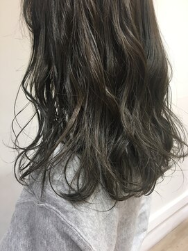 エムサロン 前橋川原(emusalon) ミントグレージュ×ラフウェーブ