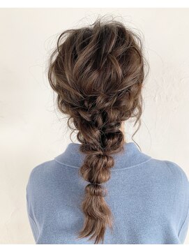 アンフィドットドゥルドゥ(AnFye.dueldo) 【AnFye.dueldo]編みおろしアレンジ