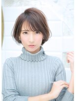 ロンド レグリーズ 立川(Lond leglise)&nbsp;【槌矢圭悟】大人かわいい丸みショート大人ボブシースルーバング