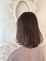 キャンバス バイ ネオリーブ 横浜西口(Canvas by neo.)&nbsp;春のふんわりピンクカラーと透け感ロブ