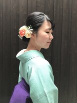 マウロア(MAULOA)&nbsp;【MAULOA】艶艶やかアップスタイル 和装