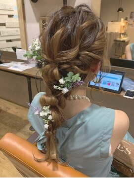 ノア 北浦和店(Noa) ☆編みおろしアレンジ☆【結婚式/披露宴/パーティー/二次会】