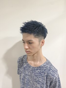 ハロ 蕨(HALO) スパイキーショート&モードネイビー