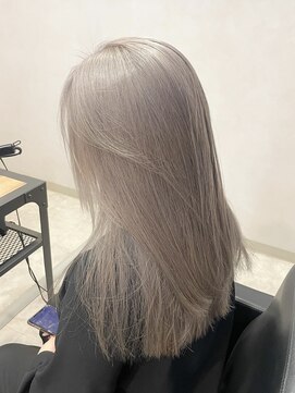 タイドヘア 茨木店(TIDE HAIR) ホワイトグレー