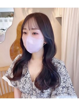 ユニ 表参道(uni) 韓国風ふんわりゆる巻きヘア