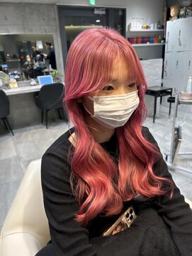 ステラバイケンジ(STELLA by KENJE) 姫カットカールセミディシアーカラー