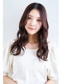 艶ロング前髪なし大人ゆるふわロング小顔カット＠20代30代