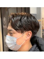 ルーツ(Roots)&nbsp;セットも簡単★ニュアンス韓国風カルマパーマ◆